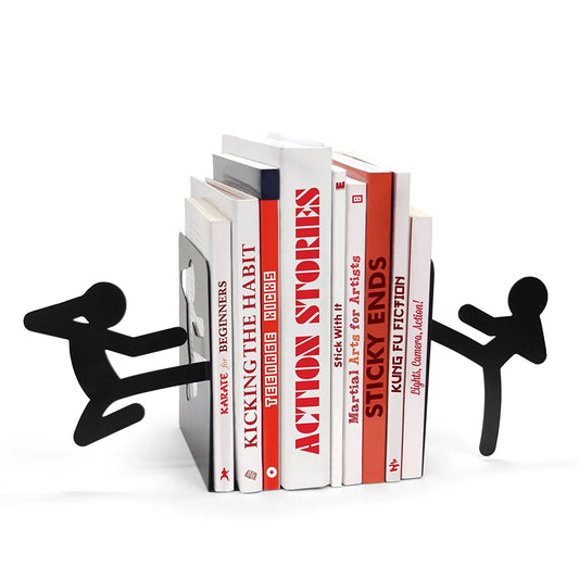 Metal Fighting Stickmen Bookends