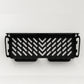 MettiQ wall mounted shower caddy matte black metal