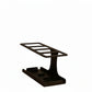 Matte black metal remote holder stand by MettiQ