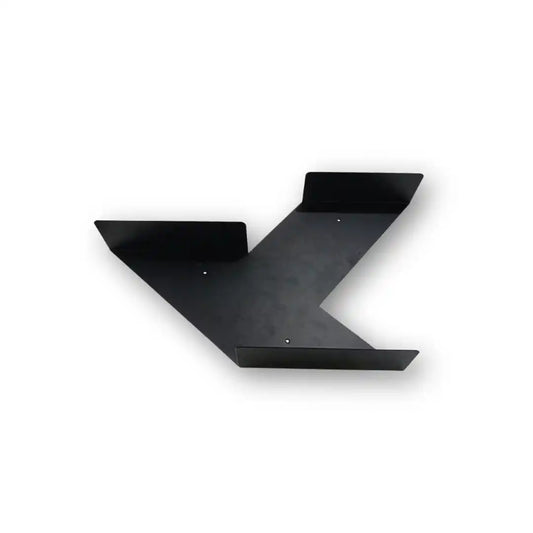 Modern Arrow Design Metal Wall Shelf