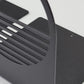 Matte black metal bookends by MettiQ