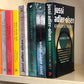 Matte black metal bookends by MettiQ