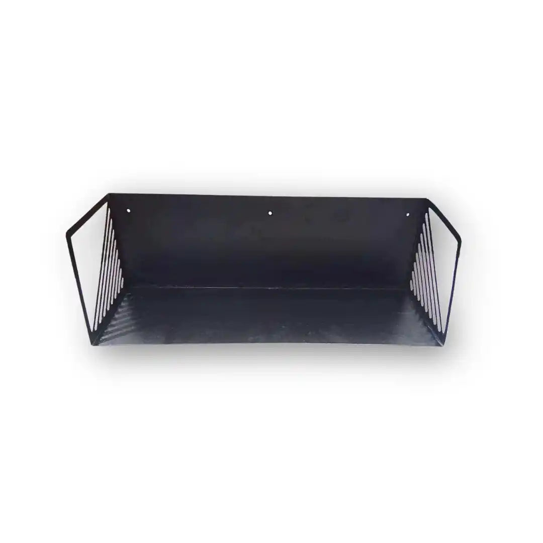 Sleek Rectangle Metal Wall Shelf