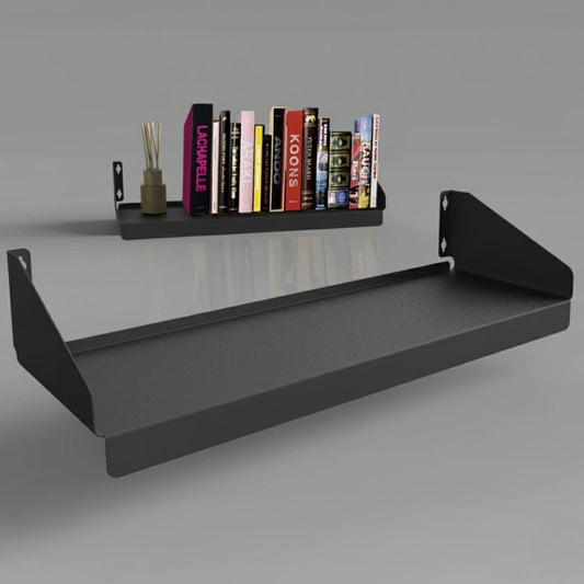 Upper Bracket Metal Shelf – Matte Black