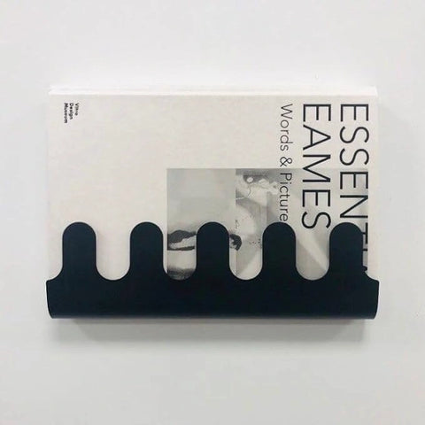 Wall-Mounted Metal Hanger & Shelf – Matte Black